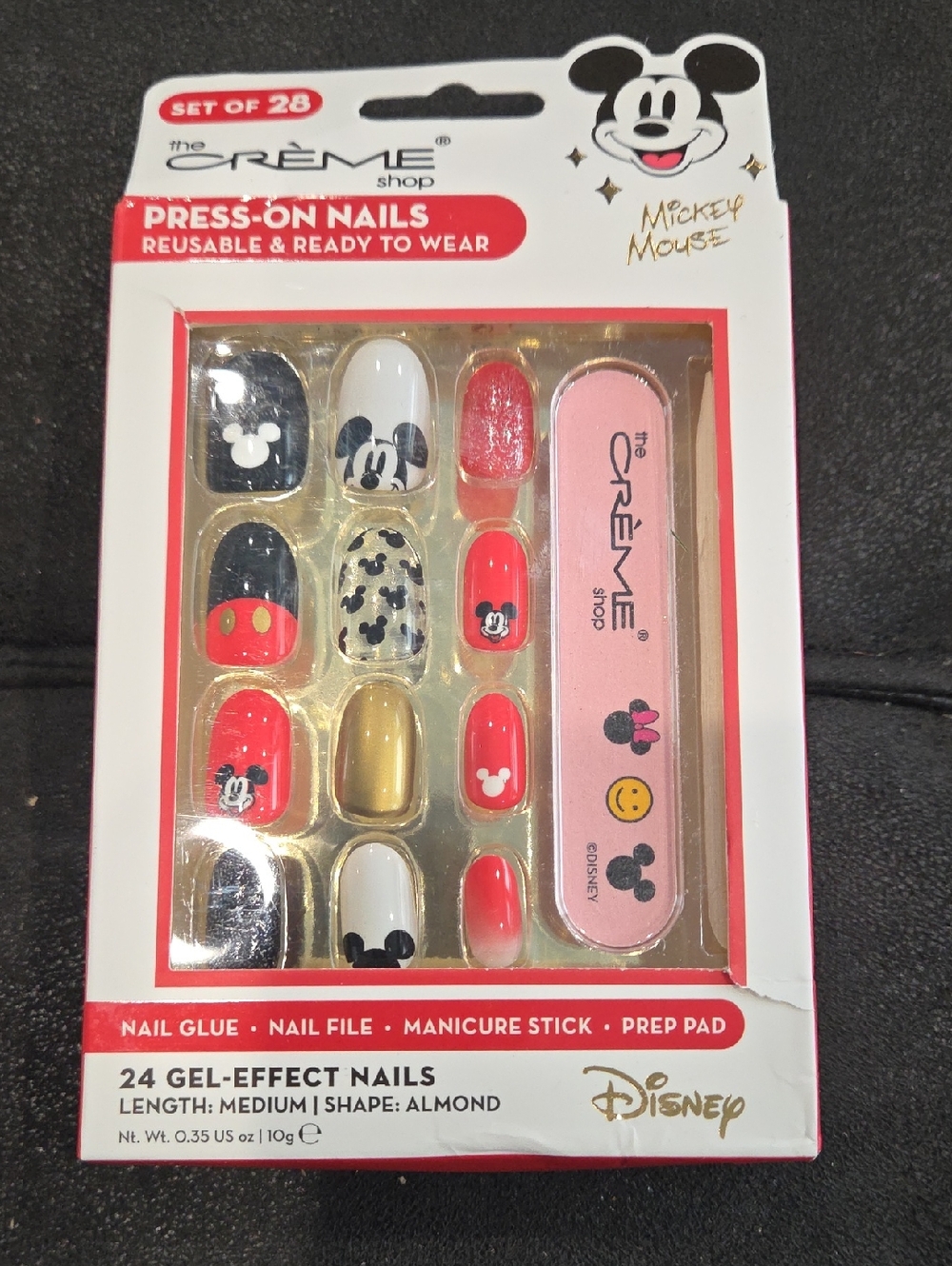 The Crème Shop Disney Mickey Mouse Press-On Nails